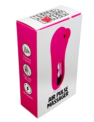 Alternate back view of NEVER LONELY AIR PULSE MASSAGER