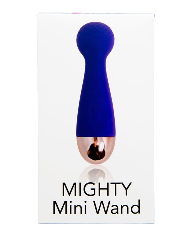Never Lonely Mighty Mini Wand Massager ALT1 view Color: PR