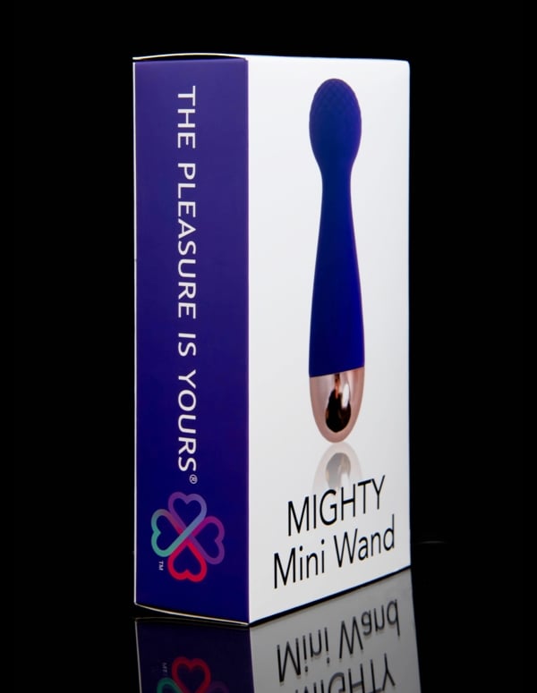 Never Lonely Mighty Mini Wand Massager ALT7 view Color: PR
