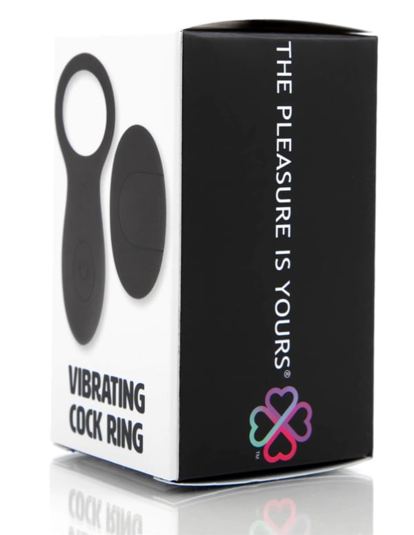 Never Lonely Vibrating C-Ring ALT2 view Color: BK
