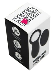 Alternate back view of NEVER LONELY VIBRATING C-RING