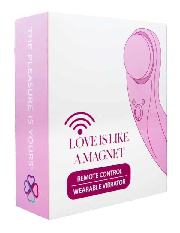 Love Is Like A Magnet Wearable Vibrator ALT2 view Color: PK