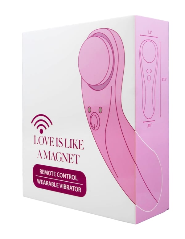 Love Is Like A Magnet Wearable Vibrator ALT5 view Color: PK
