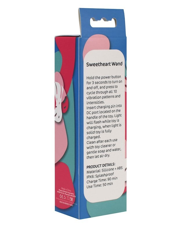 PLAYTIME - SWEETHEART MINI WAND ALT3 view Color: PK