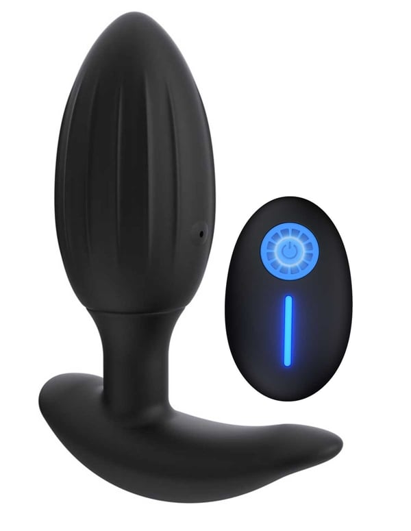 Anal Quest Behind The Scenes Prostate Massager default view Color: BK