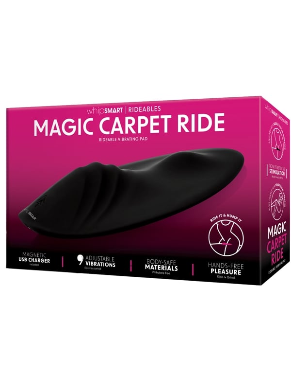 Whipsmart Magic Carpet Ride Vibrator default view Color: BK