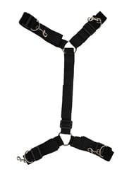 Additional  view of product BOUND TO LOVE UNDER BED RESTRAINTS & CUFFS with color code BK