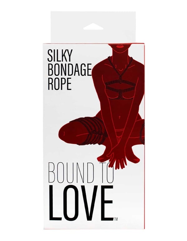 Bound To Love - Silky Bondage Rope ALT2 view Color: BK