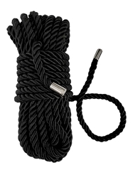 Alternate front view of BOUND TO LOVE SILKY BONDAGE ROPE