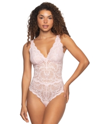 Additional  view of product LUX LACE TEDDY with color code PK