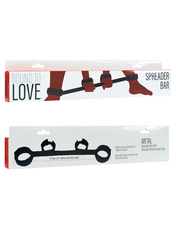 BOUND TO LOVE - SPREADER BAR ALT2 view Color: BK