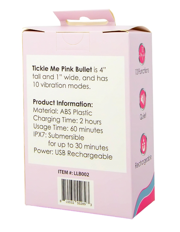 TICKLE ME PINK BULLET ALT5 view Color: PK