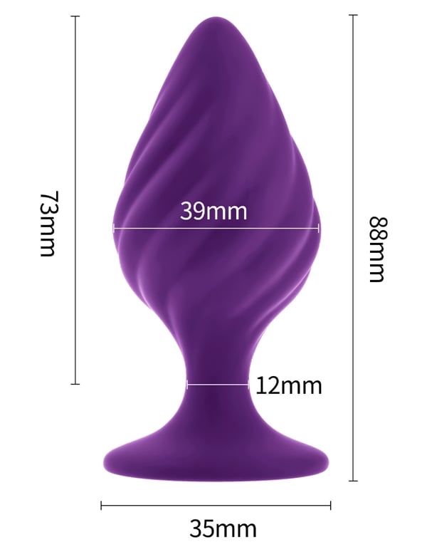 Zodiac For Lovers Silicone Sculpted Anal Plug ALT2 view Color: PR