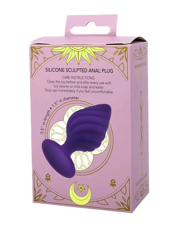 Zodiac For Lovers Silicone Sculpted Anal Plug ALT4 view Color: PR