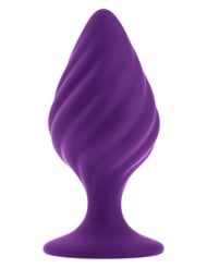 Front view of ZODIAC FOR LOVERS SILICONE SCULPTED ANAL PLUG