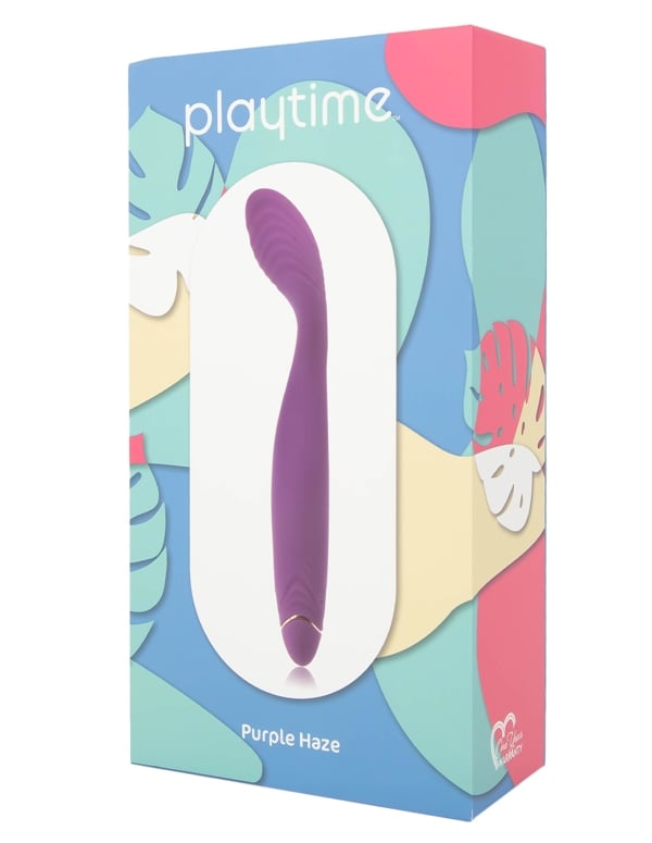 Playtime Purple Haze G-Spot Vibrator ALT5 view Color: PR