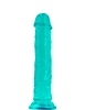 Additional TEAL view of product CARIBBEAN CRAVE - 8.5 INCH DILDO with color code TL