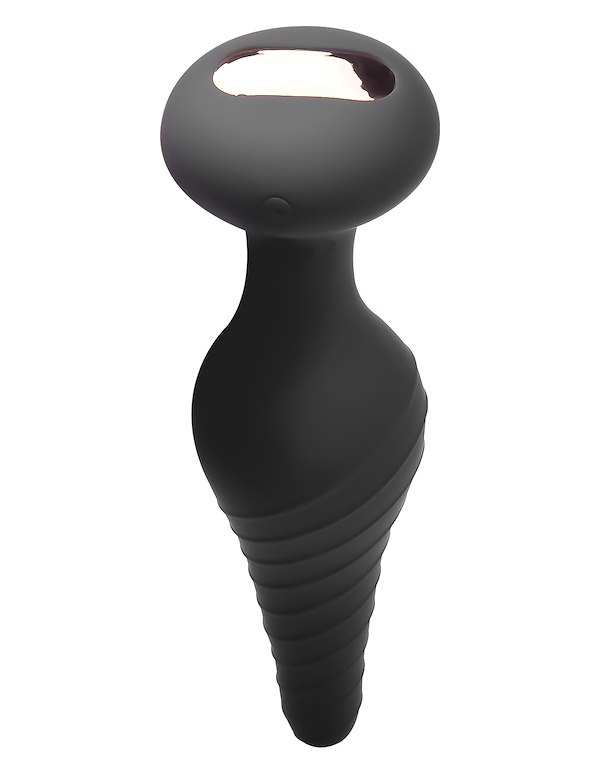 Anal Quest - Deep Penetrator Plug ALT2 view Color: BK