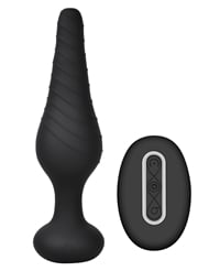 Front view of ANAL QUEST DEEP PENETRATOR PLUG