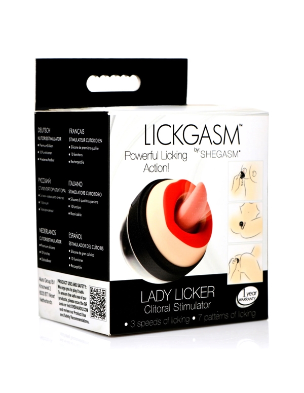 Lady Licker Tongue Stimulator ALT1 view Color: NRD