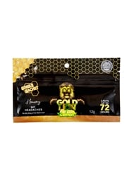 Alternate front view of GOLD LION MALE ENHANCEMENT HONEY PACKET