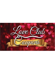 Front view of LOVE CLUB COUPON BOOK V6