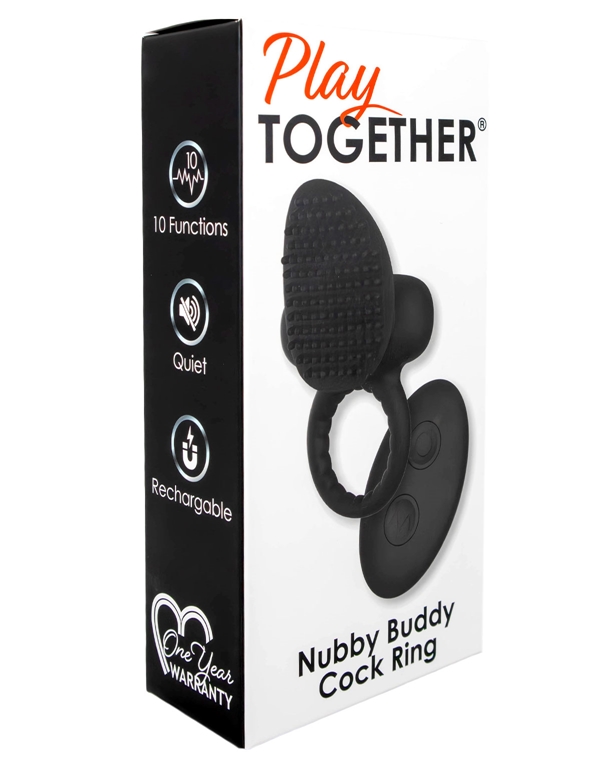 Play Together Nubby Buddy C-Ring ALT2 view Color: BK