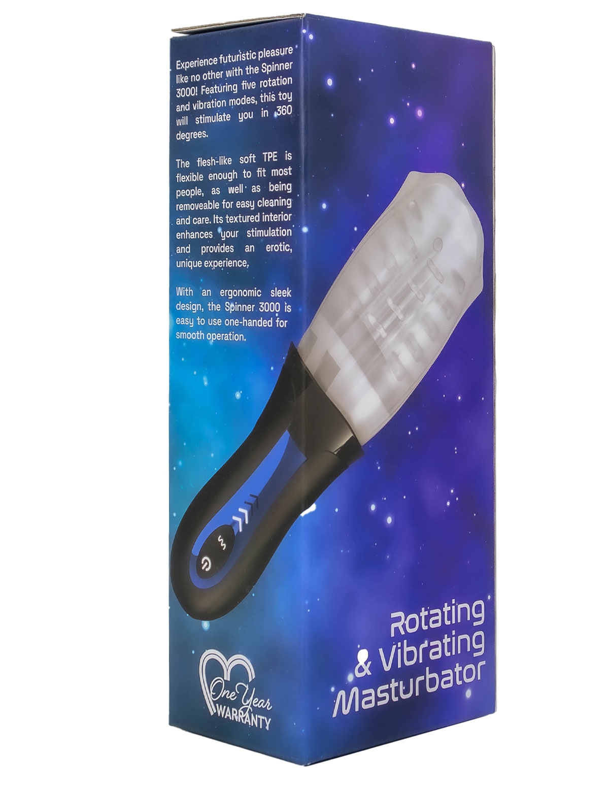 SPINNER 3000 ROTATING AND VIBRATING MASTURBATOR - LL-58297-03292 | Lover's  Lane