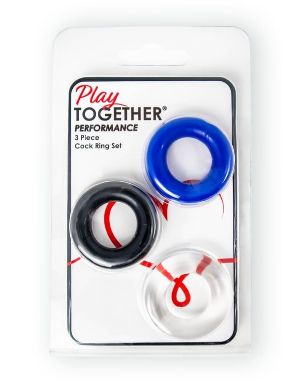 Play Together Performance 3-Pc C-Ring Set ALT2 view Color: MC