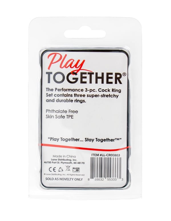 Play Together Performance 3-Pc C-Ring Set ALT3 view Color: MC