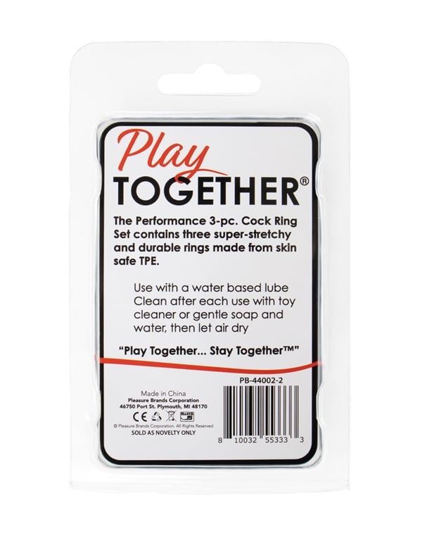 Play Together - Performance 3-Pc C-Ring Set ALT4 view Color: MC