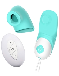 Alternate back view of NEVER LONELY MY FIRST PULSE MASSAGER