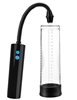 Additional CLEAR/BLACK view of product THINK BIGGER - 9 INCH RECHARGEABLE PENIS PUMP with color code CKB