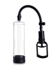 Additional CLEAR/BLACK view of product THINK BIGGER - 9 INCH PENIS PUMP with color code CKB