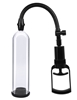 Additional CLEAR/BLACK view of product THINK BIGGER - 8 INCH PENIS PUMP with color code CKB