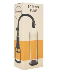 Additional ALT5 view of product THINK BIGGER 8 INCH PENIS PUMP with color code CBK