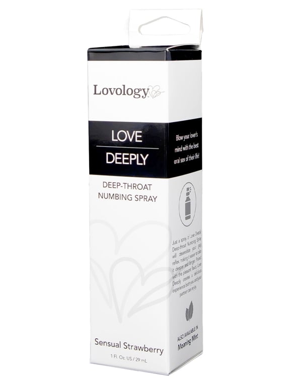 Lovology Deep Throat Numbing Spray Strawberry ALT2 view Color: NC