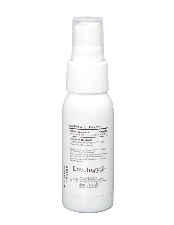 Lovology Deep Throat Numbing Spray Mint ALT1 view Color: NC