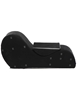 Additional BLACK view of product BEDROOM BLISS LOVE COUCH WITH RESTRAINT POINTS with color code BK