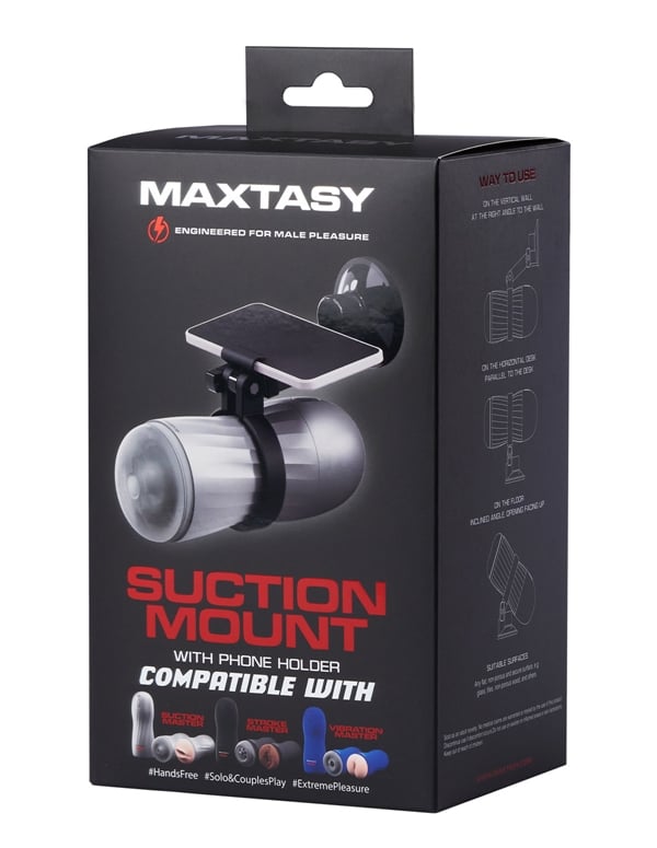 Maxtasy Suction Stroker Mount NC view 
