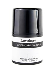 Front view of LOVOLOGY CLITORAL STIMULANT 30ML