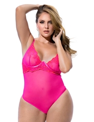 Additional  view of product SEDUCTION PLUS SIZE TEDDY with color code HP