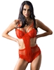 Additional RED view of product NAUGHTY BUT NICE TEDDY with color code RD