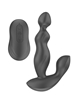 Additional BLACK view of product LUXURIA - BRUNA BEADED PLUG W/REMOTE with color code BK