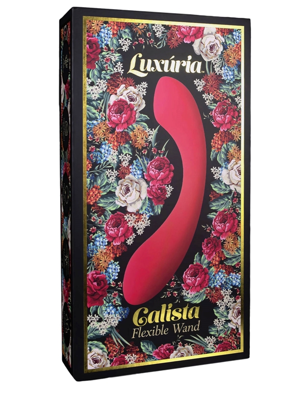 Luxuria Calista Flexible G Spot Vibrator ALT3 view Color: CR
