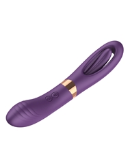 Alternate front view of PLAYTIME DOUBLE TROUBLE INTENSE FLICK VIBRATOR