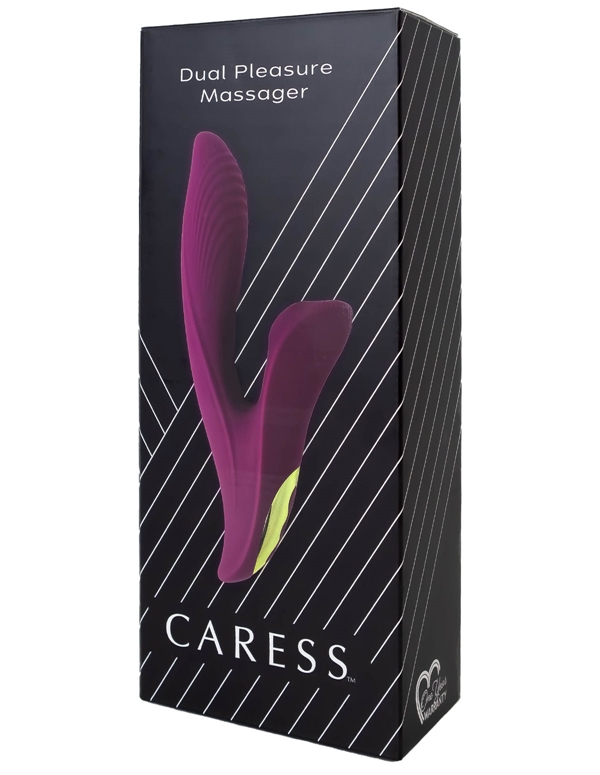 Caress Dual Pleasure Massager ALT3 view Color: PR
