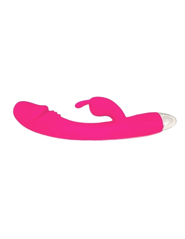 CARESS - BLOSSOM RABBIT VIBRATOR ALT1 view Color: PK