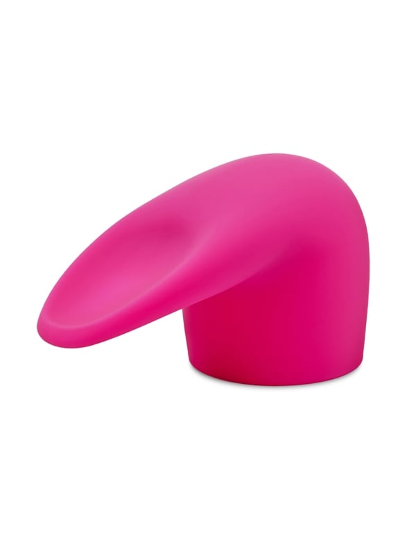 Le Wand Flick Flexible Silicone Wand Attachment ALT1 view Color: HP