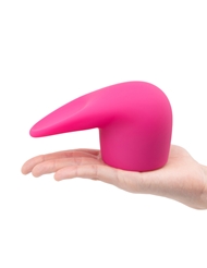 Front view of LE WAND FLICK FLEXIBLE SILICONE WAND ATTACHMENT